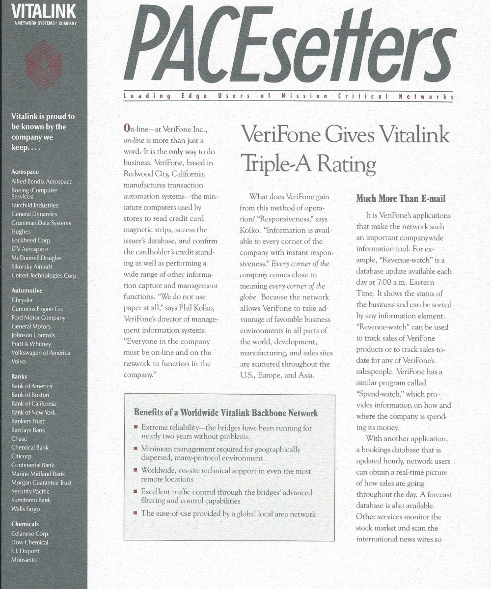 Verifone Case Study